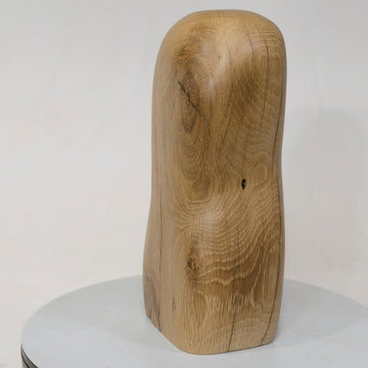 White Oak Artistic Cremation Urn – Flowing Style – no. 68