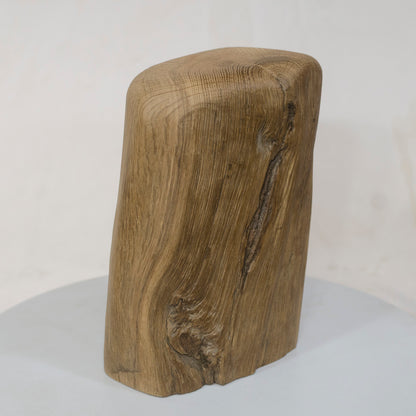 White Oak Artistic Keepsake Urn – Natural Grains - No. 67