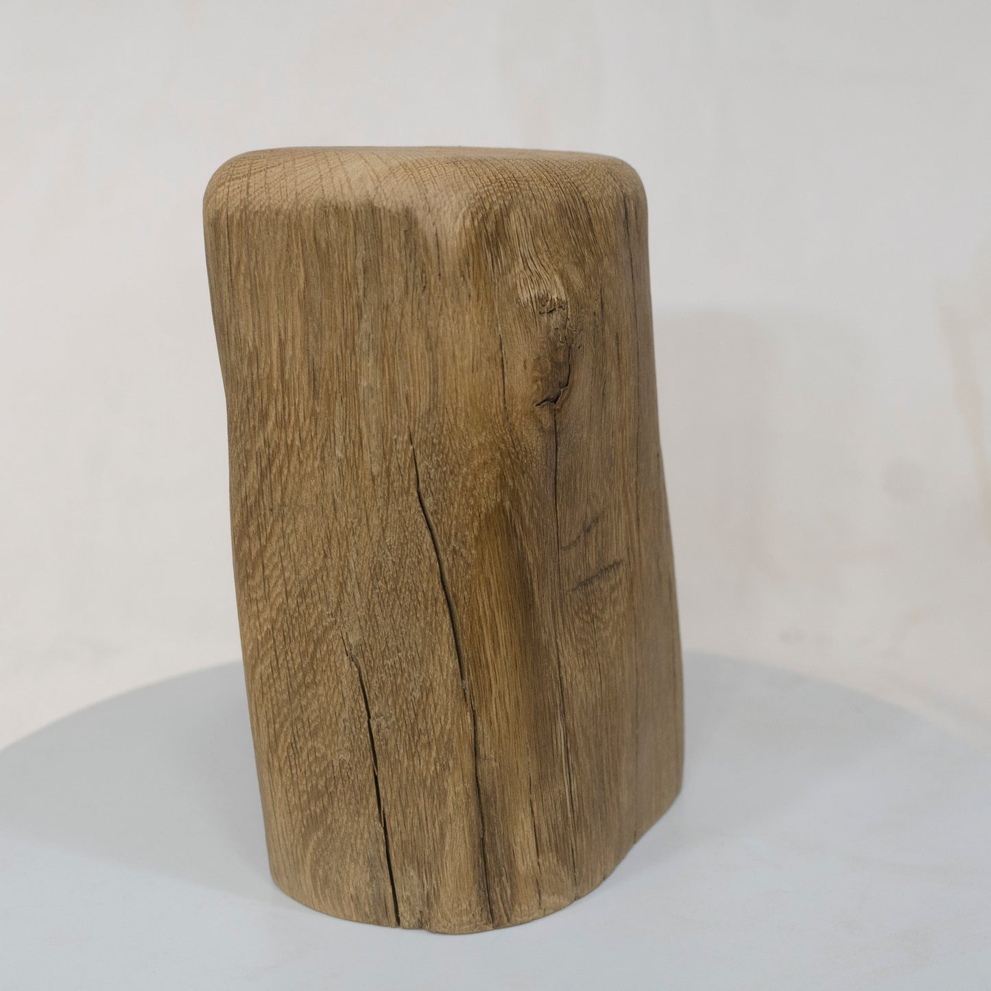 White Oak Artistic Keepsake Urn – Natural Grains - No. 67