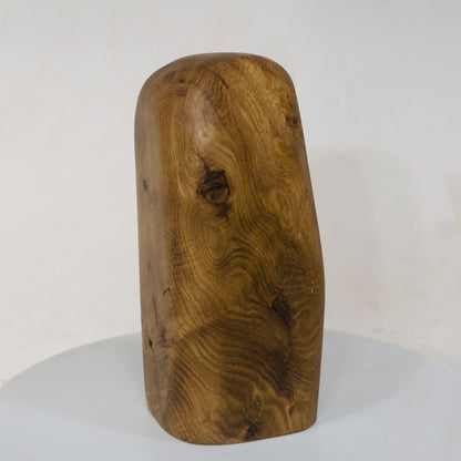 White Oak Artistic Keepsake Urn – Wonderful Grains - No. 71