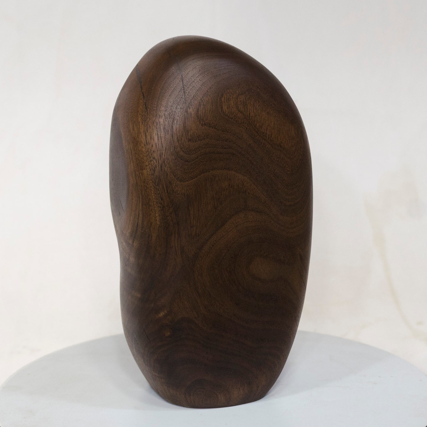 Black Walnut Artistic Cremation Urn – Flowing Grains – no. 74